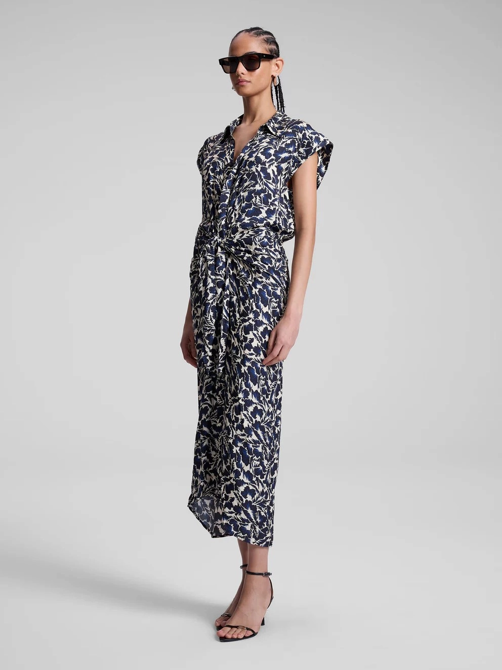 Flow Friendly Versatile sundress Emilia Midi Shirtdress