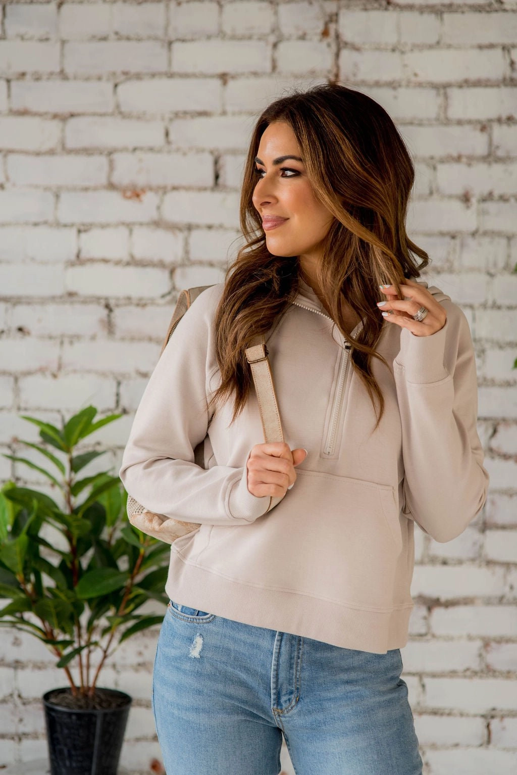 Core Fit Everyday Half Zip Hoodie