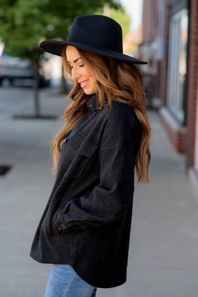 Everyday Shacket Teflon Coated Noise Reducing Fabric