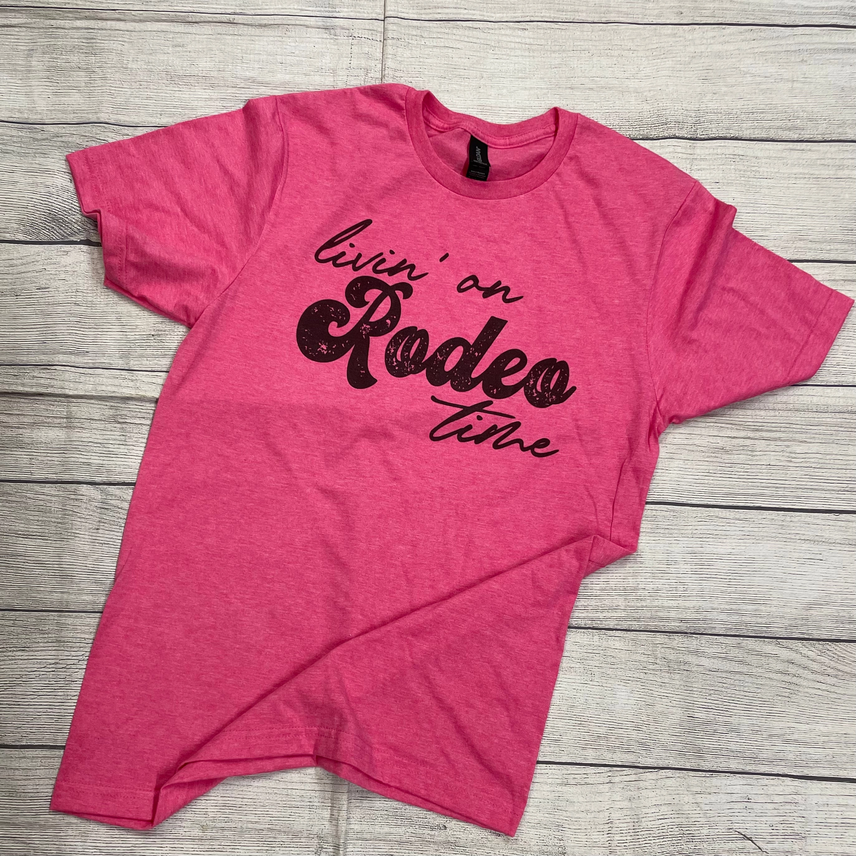 Effortless Comfort Design Livin?? On Rodeo Time Tee