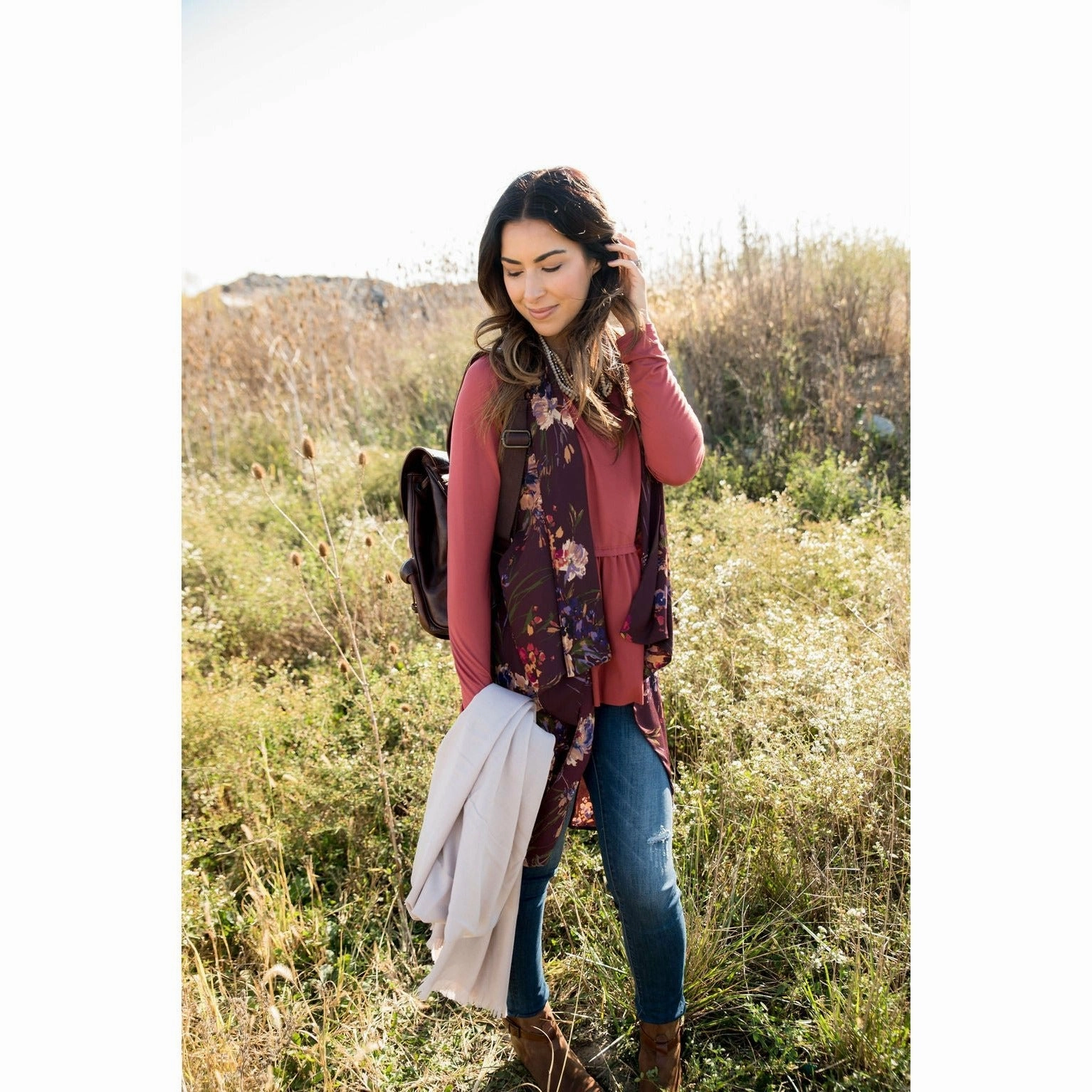 Floral Vest Anti Slip Cuffs