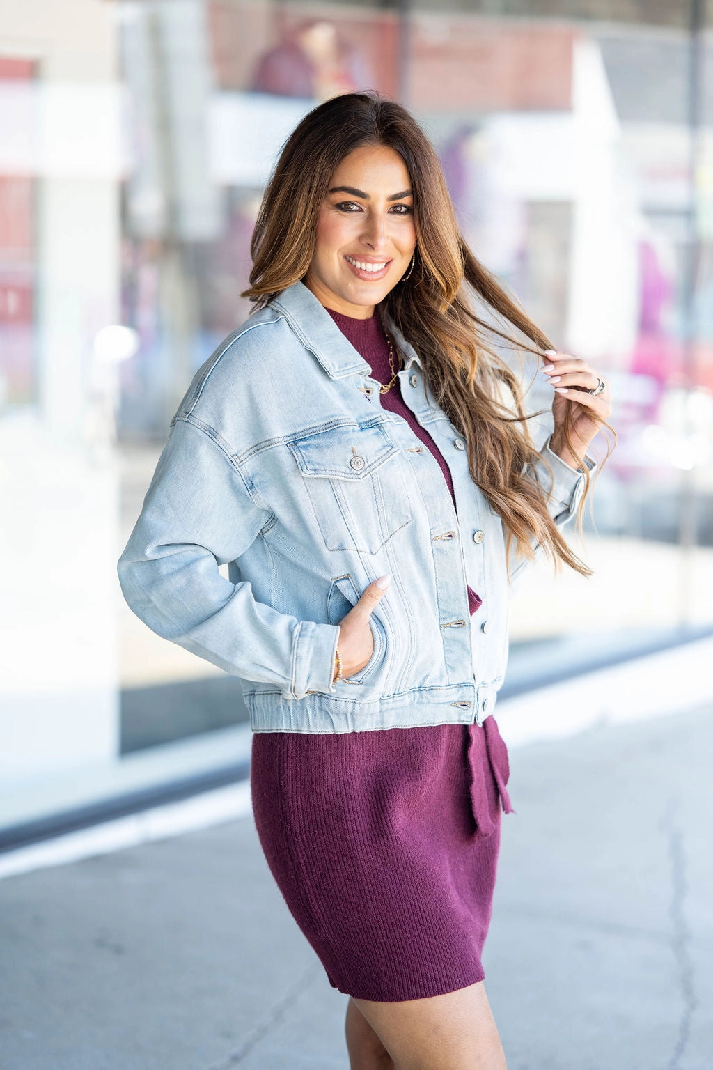Rugged Daily Style Forever Favorite Denim Jacket