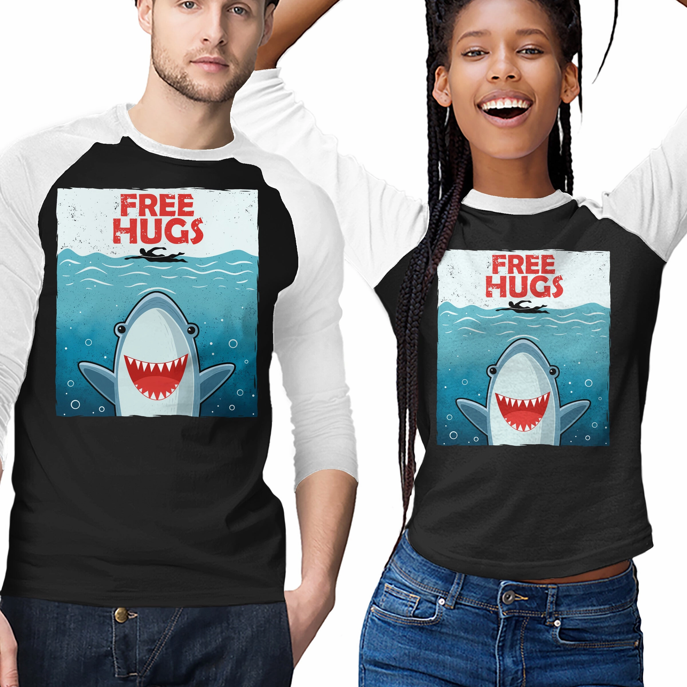 Slim Fit Wear Free Shark Hugs