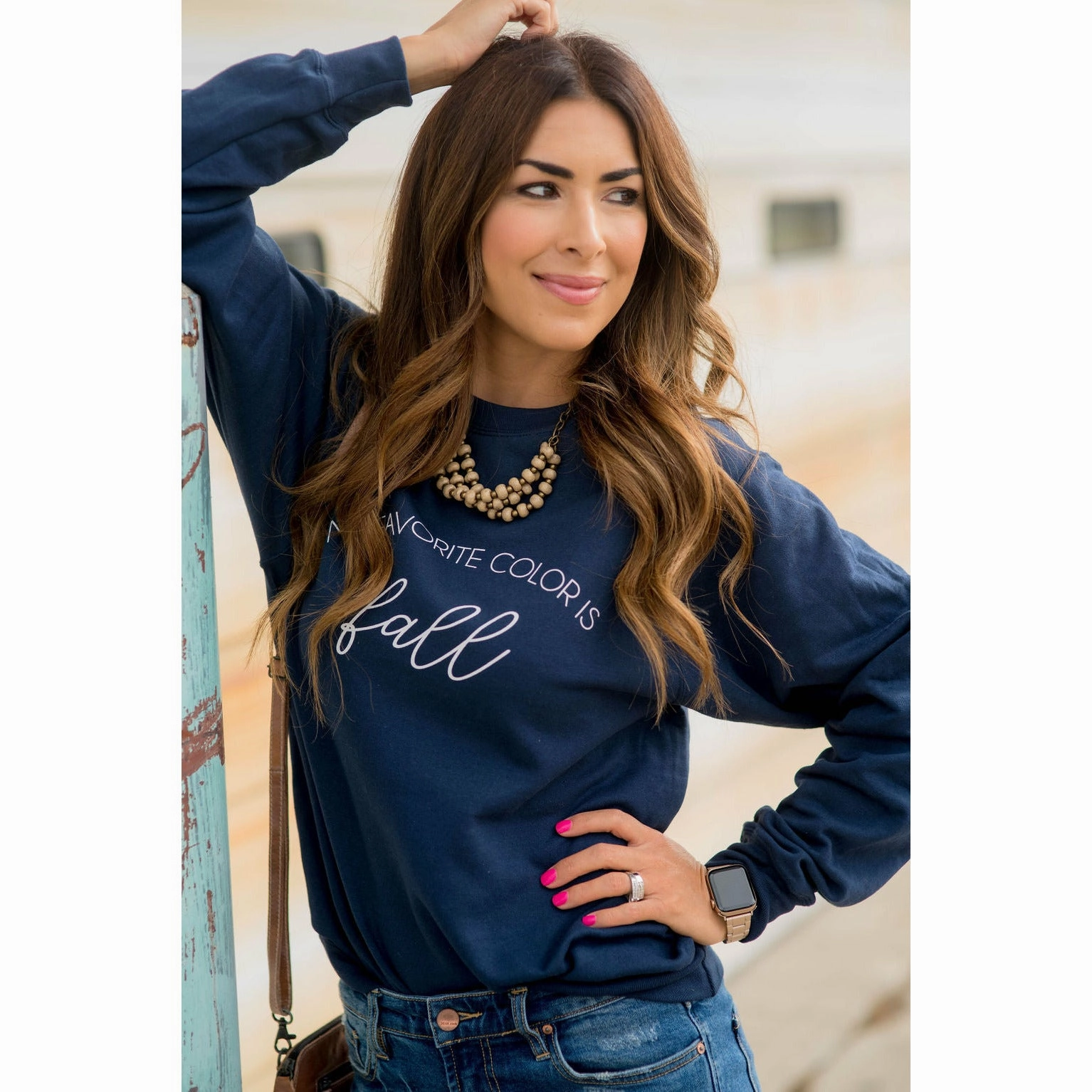 product mass produced efficiency product brand loyalty My Favorite Color is Fall Crewneck