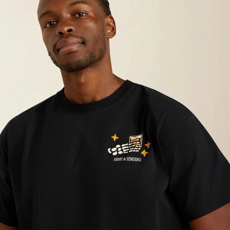 theater visit Layered Shoulder Design Ariat Men's Sendero When Life Gives You Agaves Tee