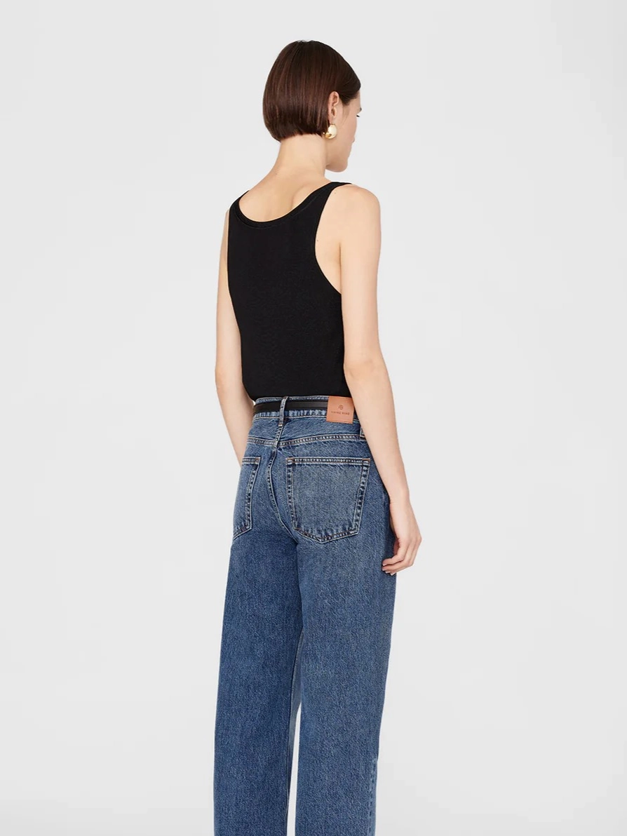 Comfortable Cotton Reinforced Shoulder Panels Giorgio Sweater Tank