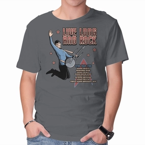 Trendy All-Day Minimalist purity Live Long And Rock