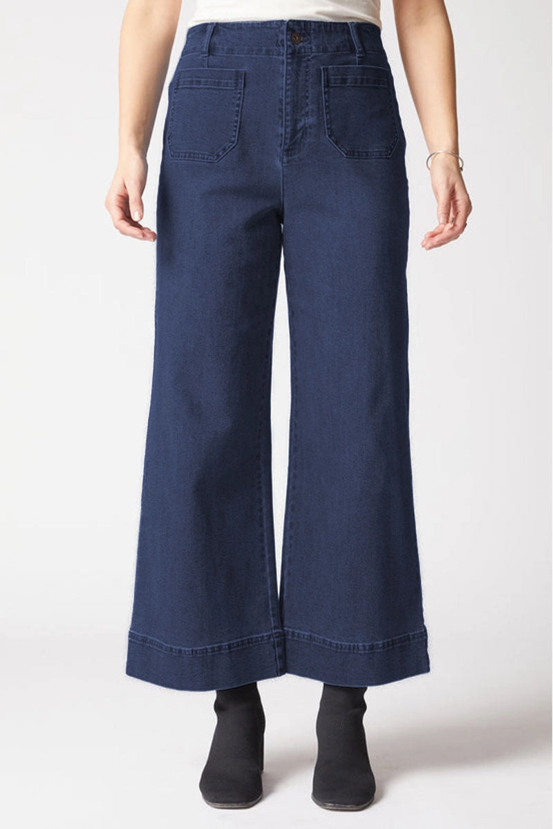 Core Fit Habitat Stretch Denim Wide Ankle Jean