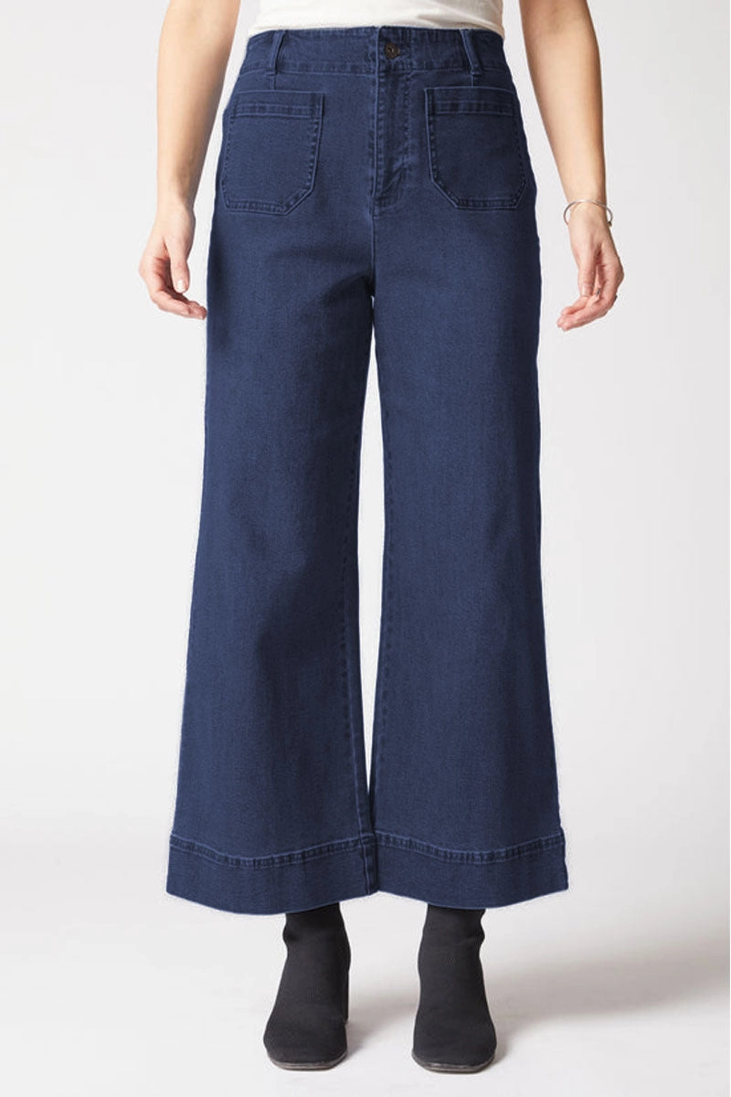 Habitat Stretch Denim Wide Ankle Jean Function Fit Breathable Denim