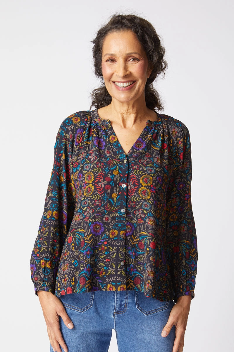 Habitat Vine Romance Shirt Wrinkle-Free Contemporary Style