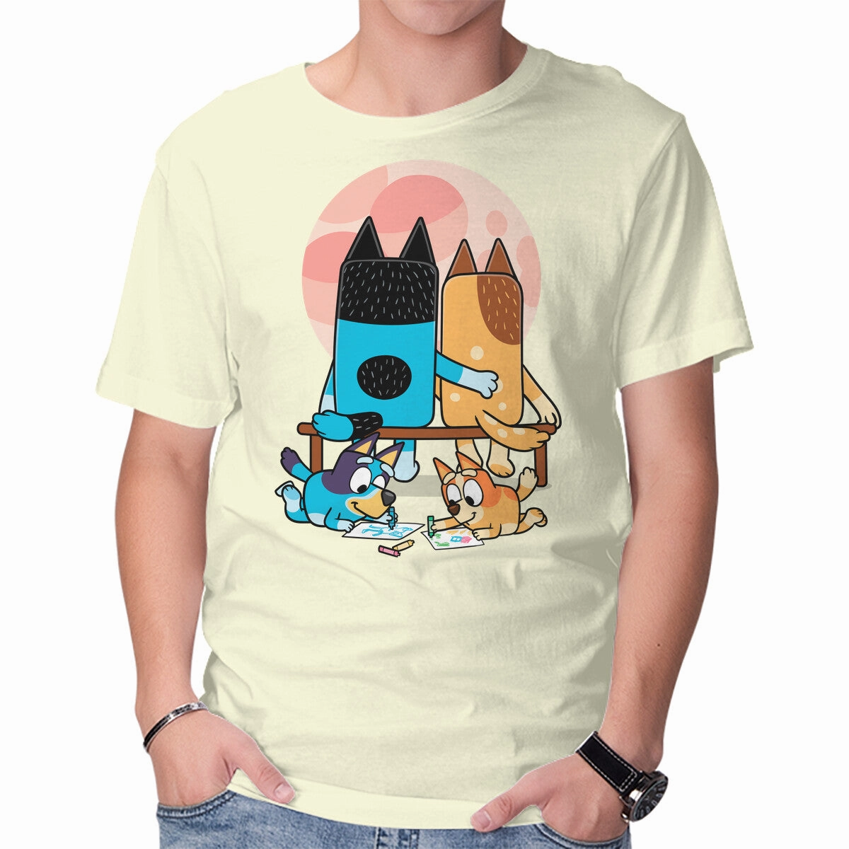 Heelers Gazing At The Moon Versatile Design Fit For All Day