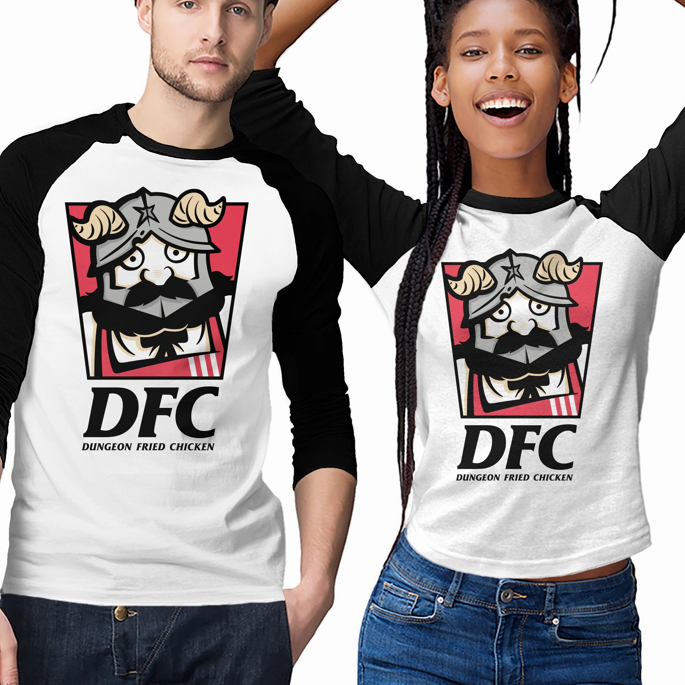 Dungeon Fried Chicken Minimal Style Trend Comfortable Casual