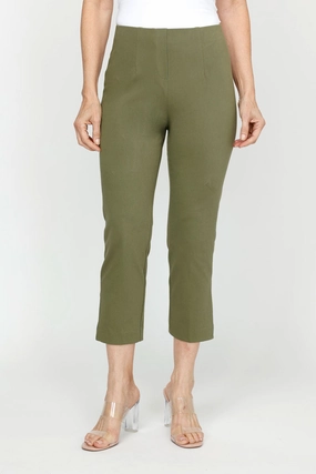 Fashion Lover Classic Wear Modern Minimalist Relaxed Style Weekend Style High Quality Holland Ave Susan Denim Crop Pant