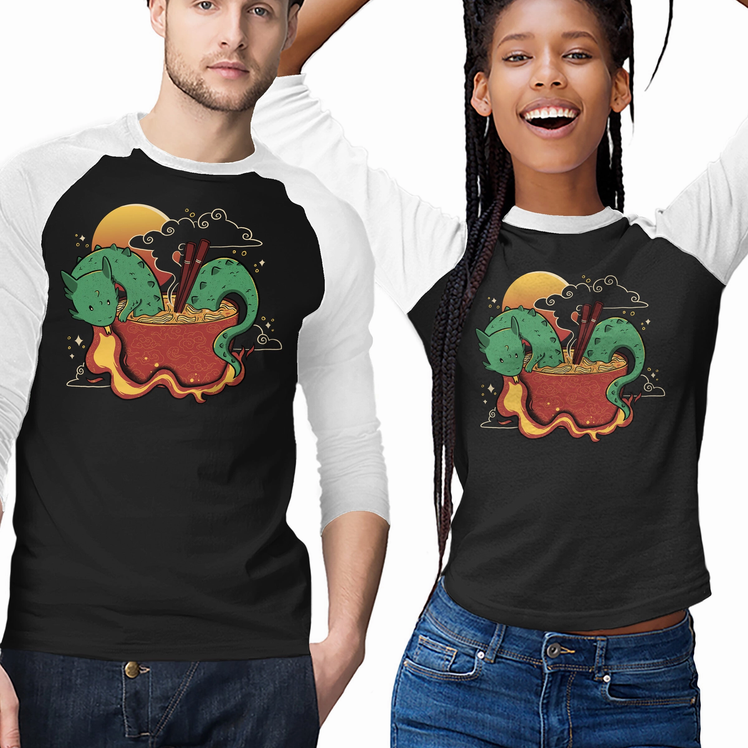 Hot Noodle Kawaii Dragon Ribbed Collar Trim