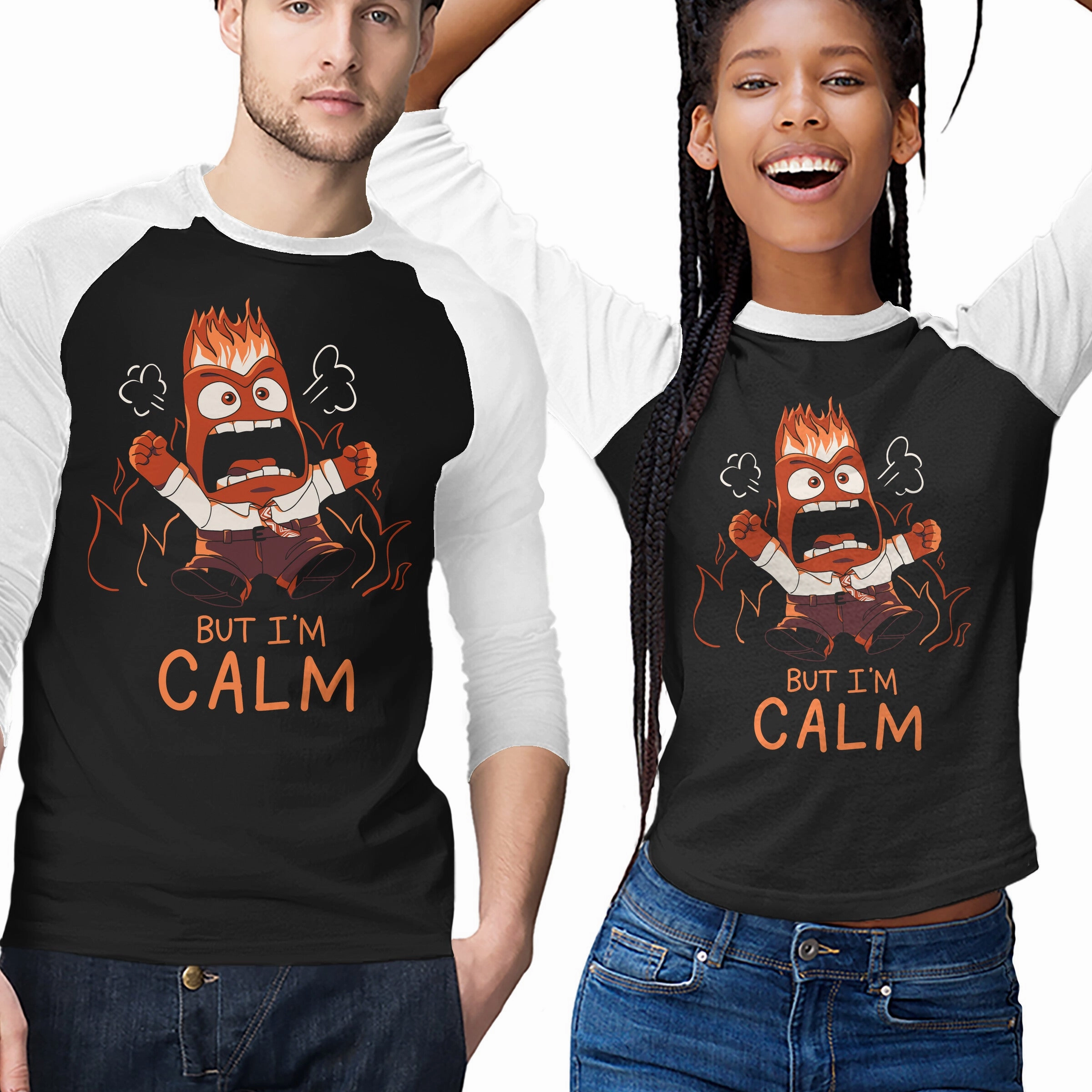 I Am Calm Perfect for Layering Reinforced Shoulder