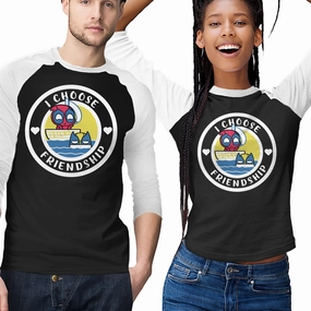 Lightweight Style Long sleeved warmth I Choose Friendship