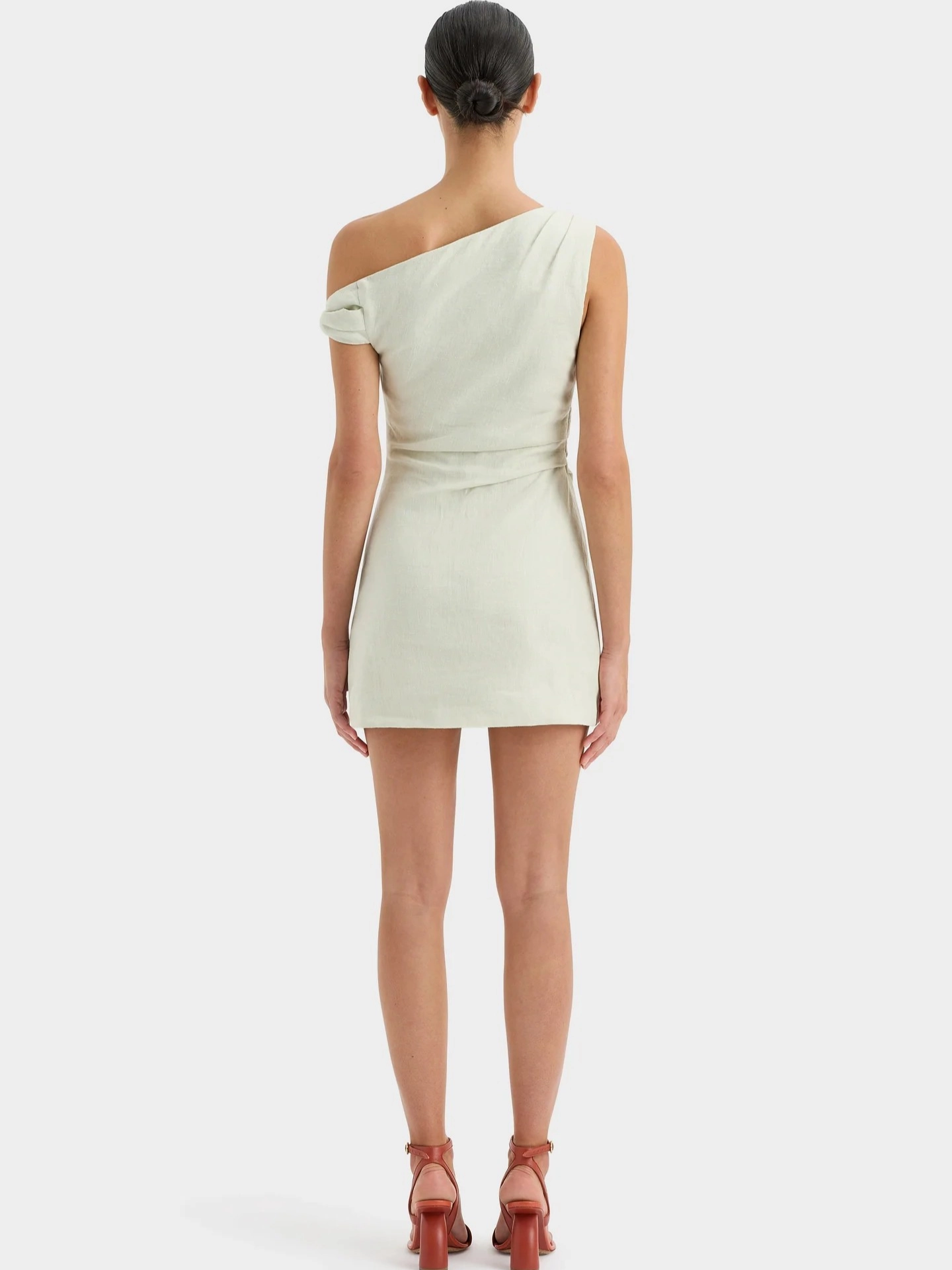 Iris Twist Mini Dress Relaxed Waistband Stylish and Comfortable