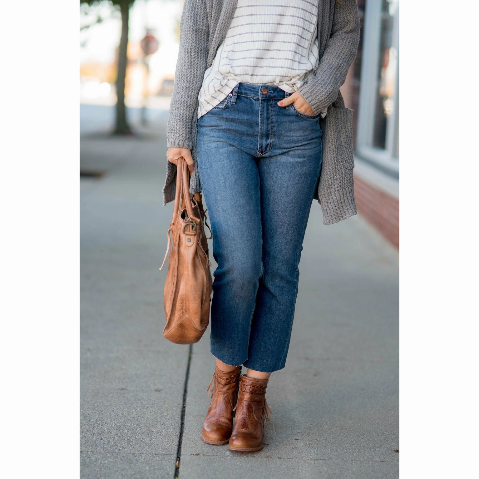 Joelle Denim Jeans Smart Casual Spring Mood Formal Base Comfort