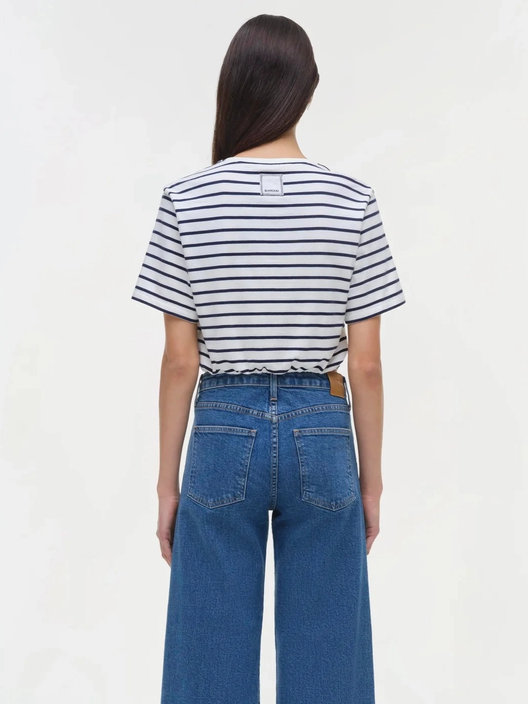 Jojo T-Shirt Linen Blend Fabric