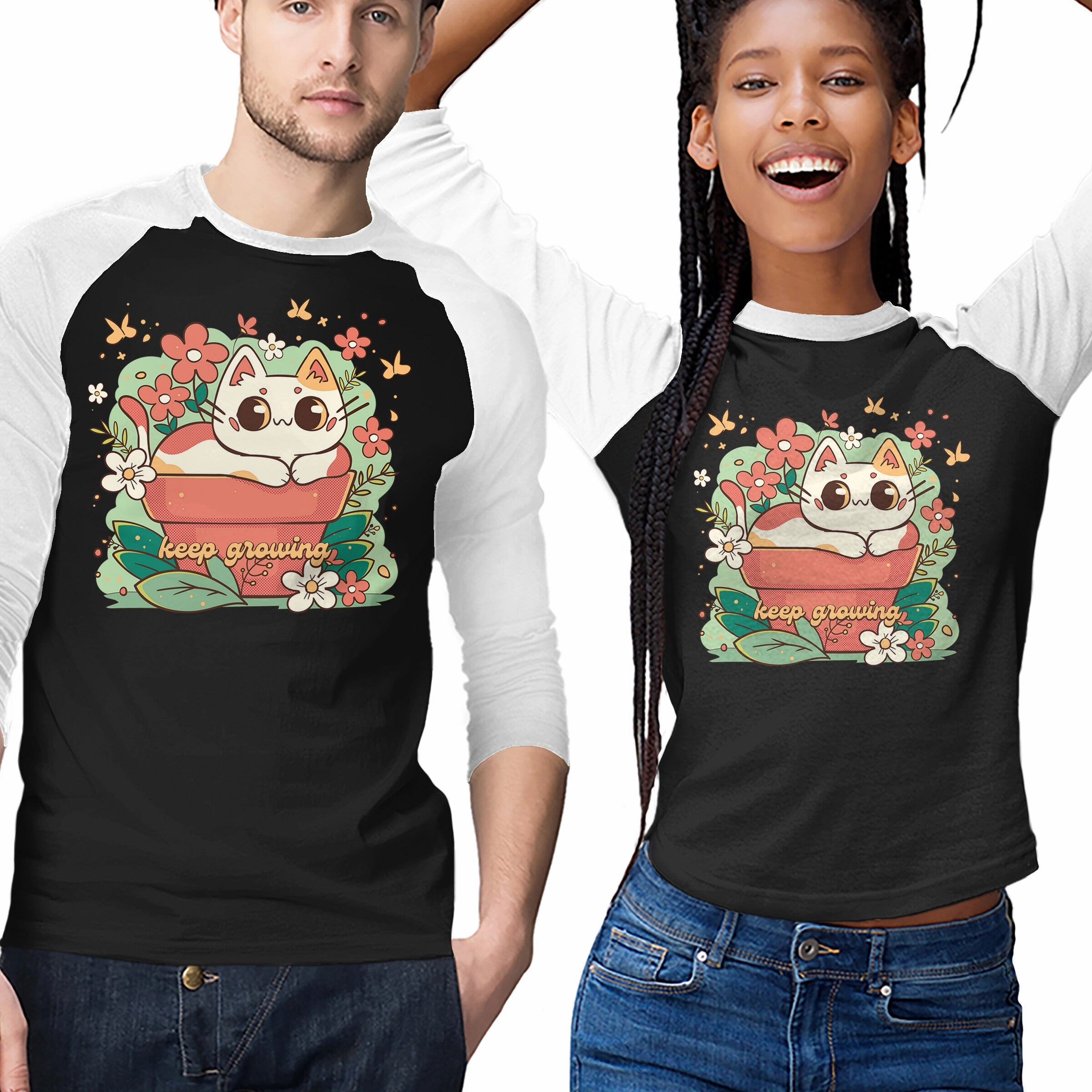 Keep Growing Cat Indoor clothing