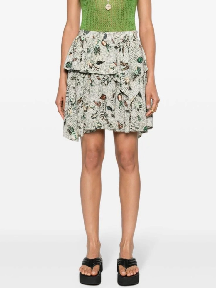 Keira Skirt Wrinkle Resistant Finish