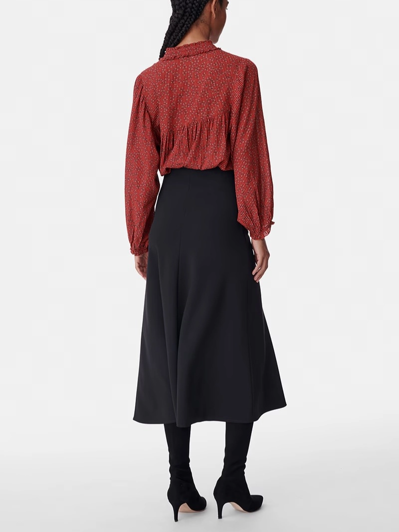 Boushra Skirt smooth zipper