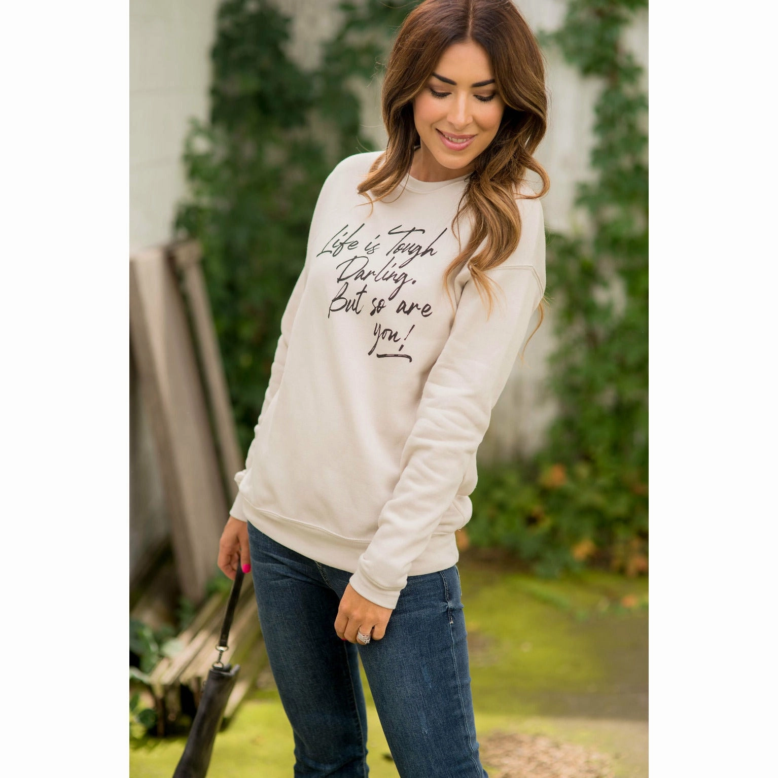 product industry position product future prospects Life is Tough Darling Crewneck