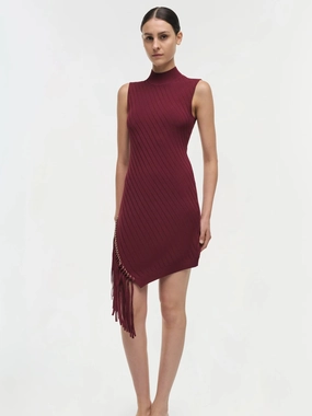 Claire Dress Chic beachwear dress Shiny surface