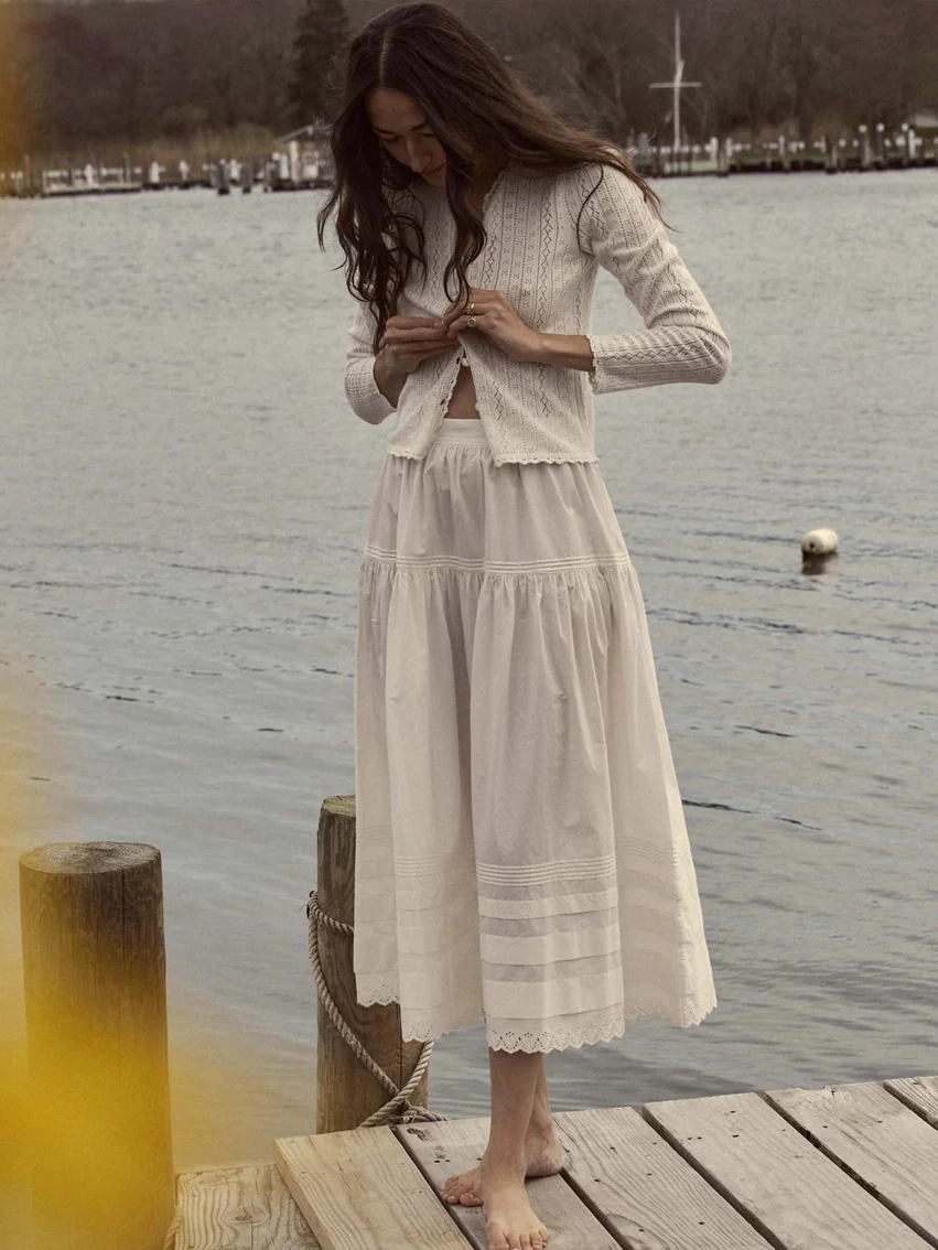 Sebastiane Skirt Opaque Lining Recycled Polyester