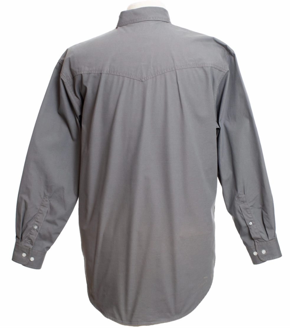 Workwear Ready Grey Oxford Shirt