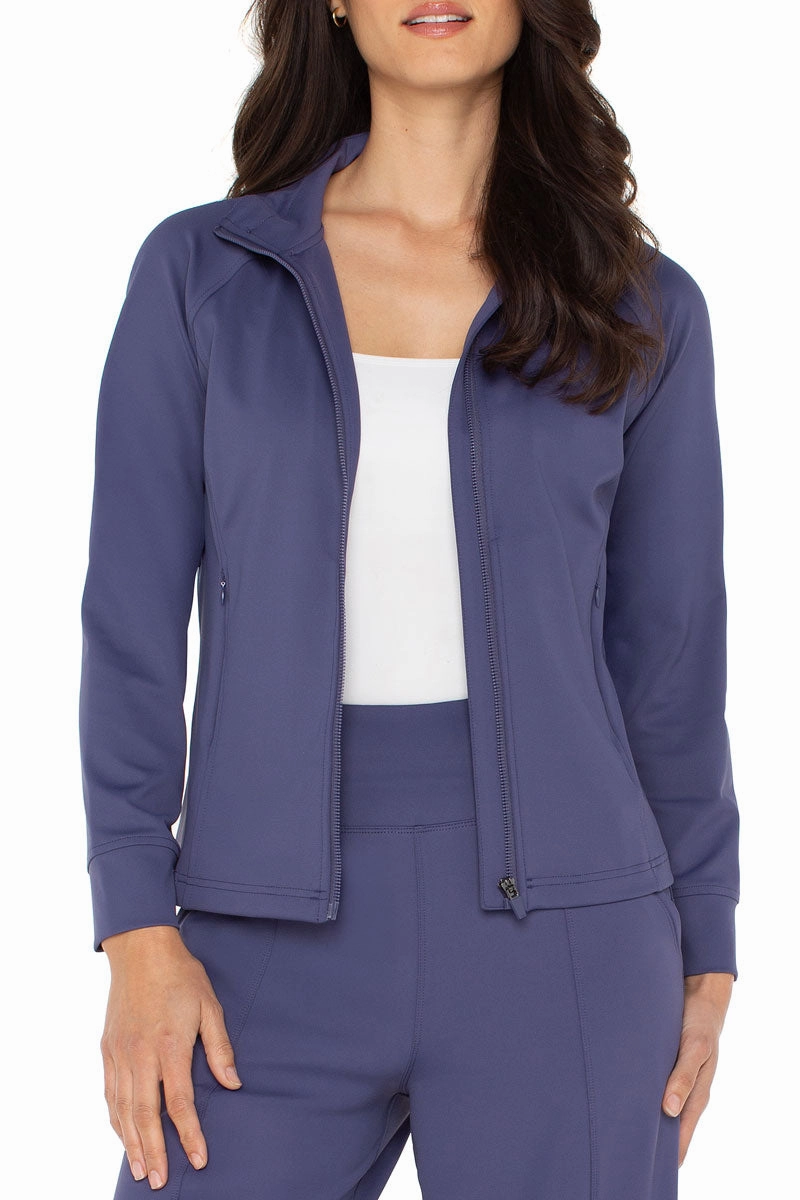 Liverpool Full Zip Seamed Jacket Weight Distribution System Two Way Zipper