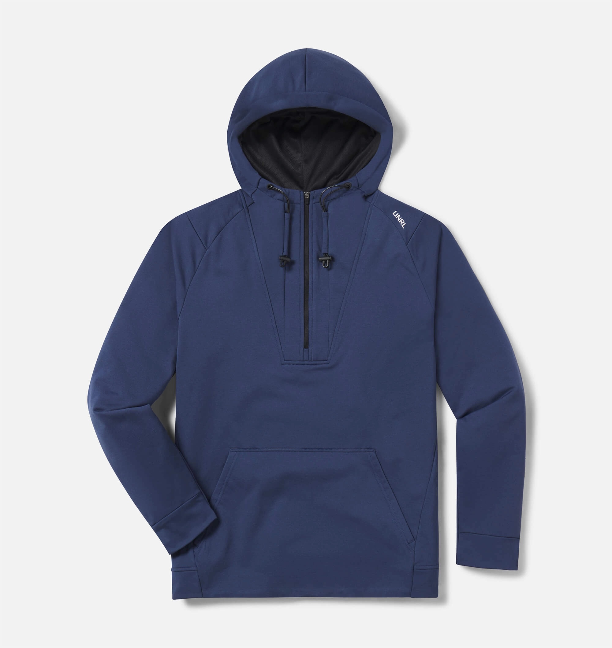 City Style Crossover Half-Zip Hoodie