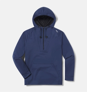City Style Crossover Half-Zip Hoodie