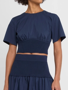 Curved Hem Design Classic Tank Adair Top