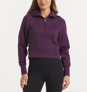 LuxBreak Half-Zip Pullover Street-Ready Wear