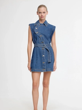 FlexibleClosure Calm Aesthetic Glenfern Mini Dress