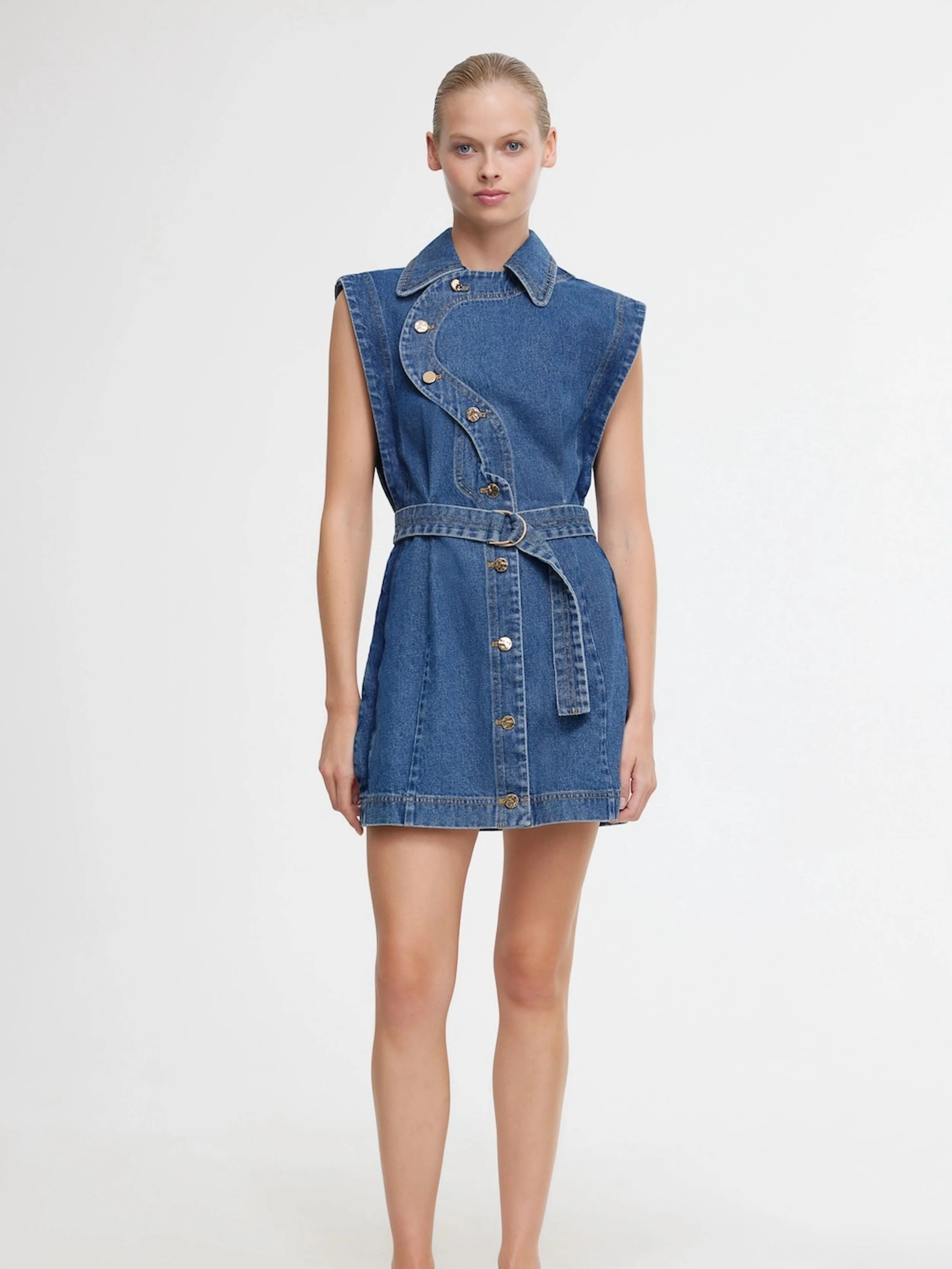 FlexibleClosure Calm Aesthetic Glenfern Mini Dress