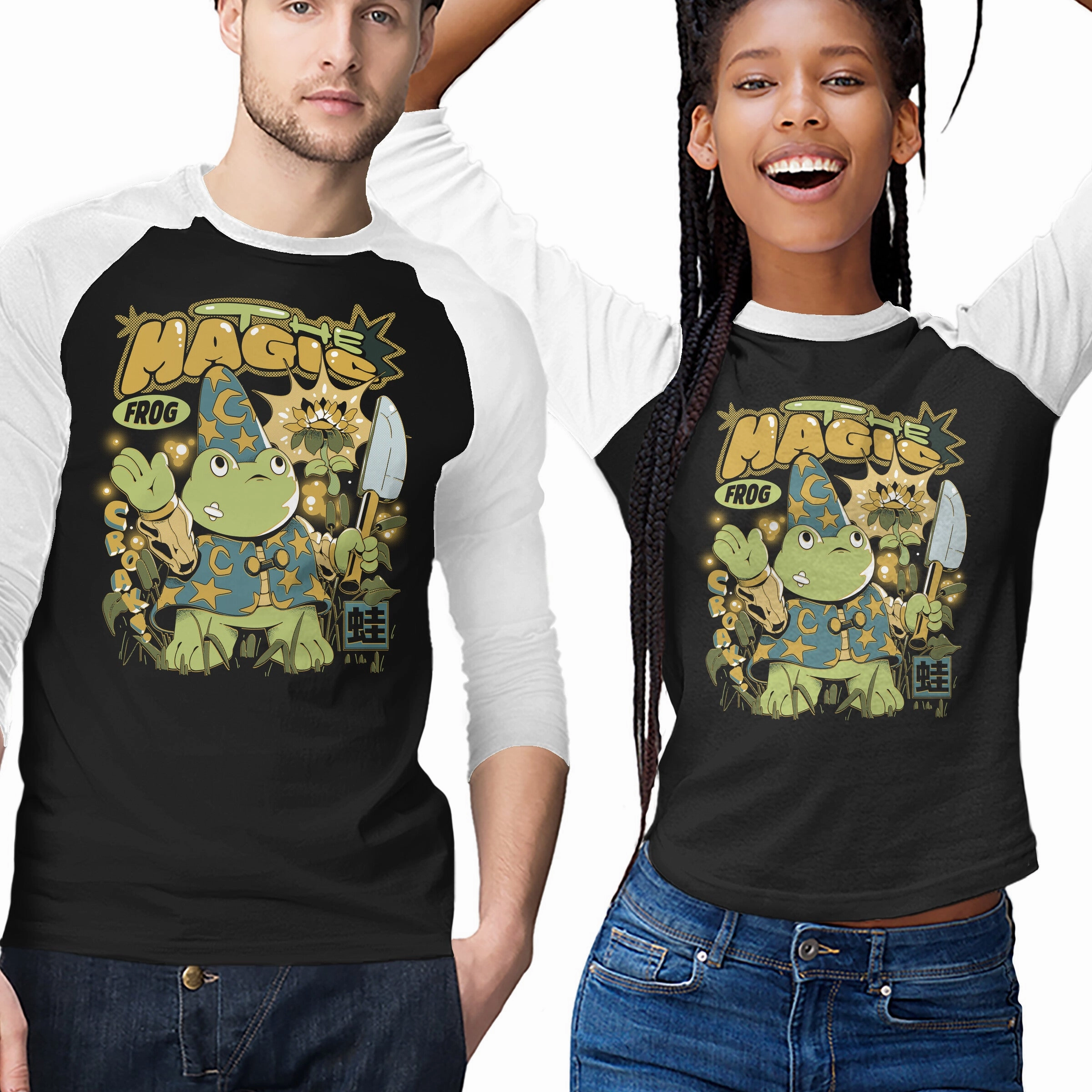 Casual Choice Wear Organic Cotton Construction Magic Frog