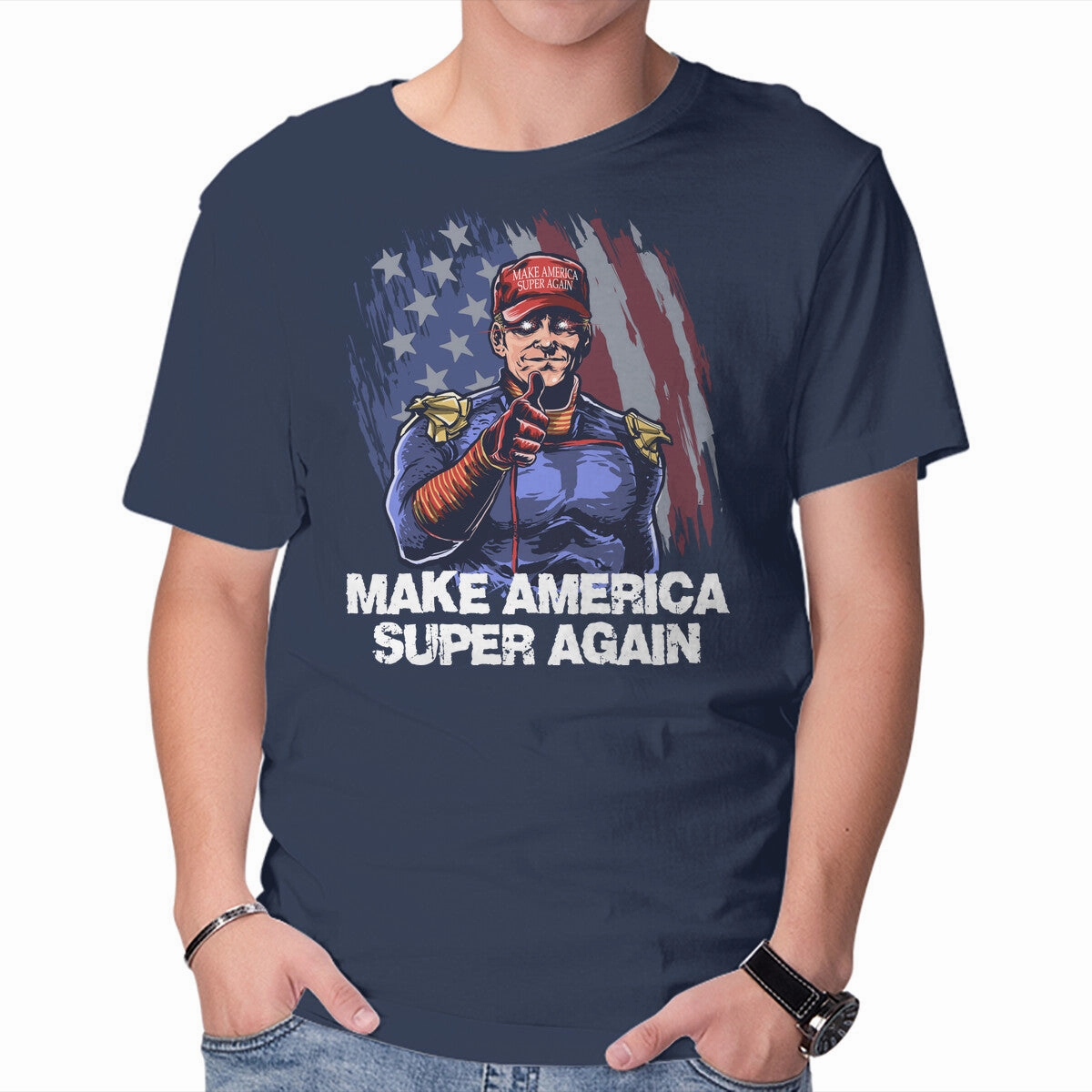 Make America Super Again Simple Look