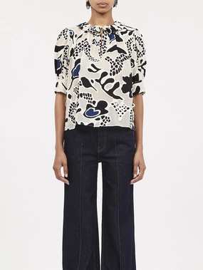 Flexible Ribbed Cuffs Marcella Top