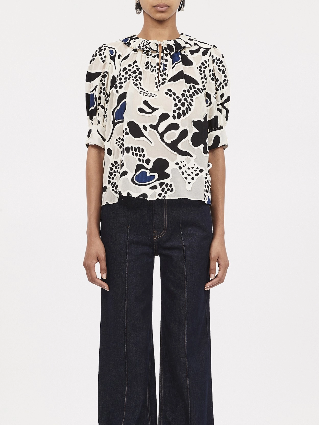 Flexible Ribbed Cuffs Marcella Top