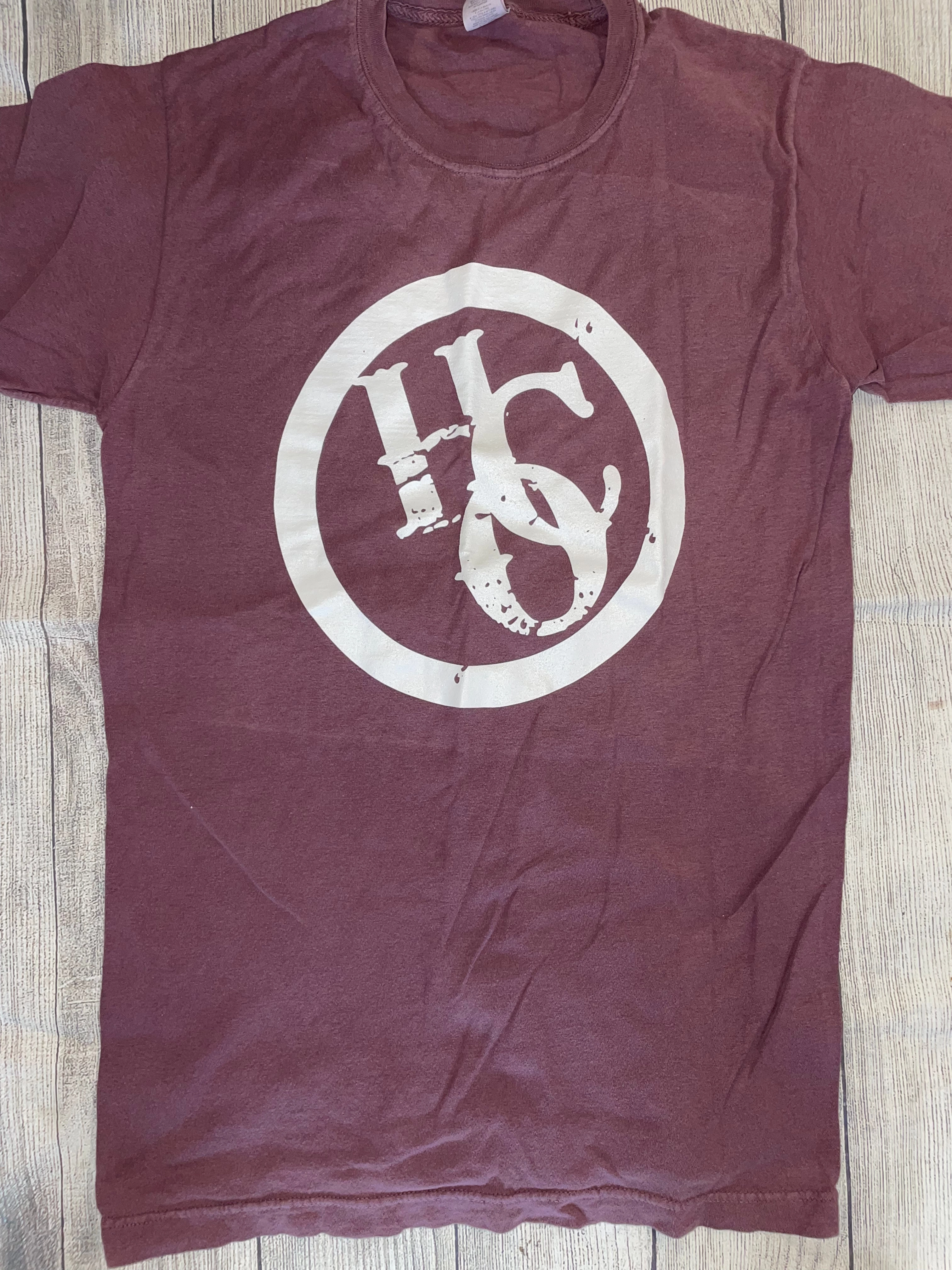 Maroon & White Horse Creek Outfitters Tee High Durability Weave Anti Bacterial Treatment
