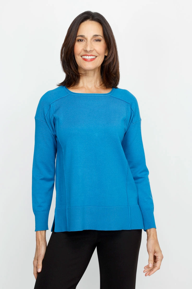 Essential Warmth Metric Side Seam Sweater