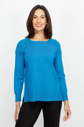 Essential Warmth Metric Side Seam Sweater