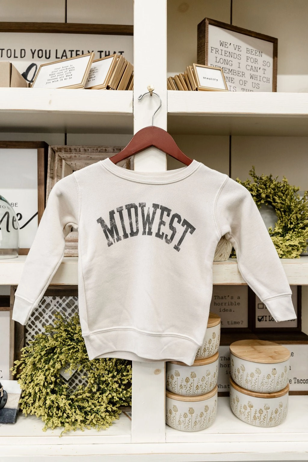 Midwest Kids Graphic Crewneck comfort test Comfortable Fashion