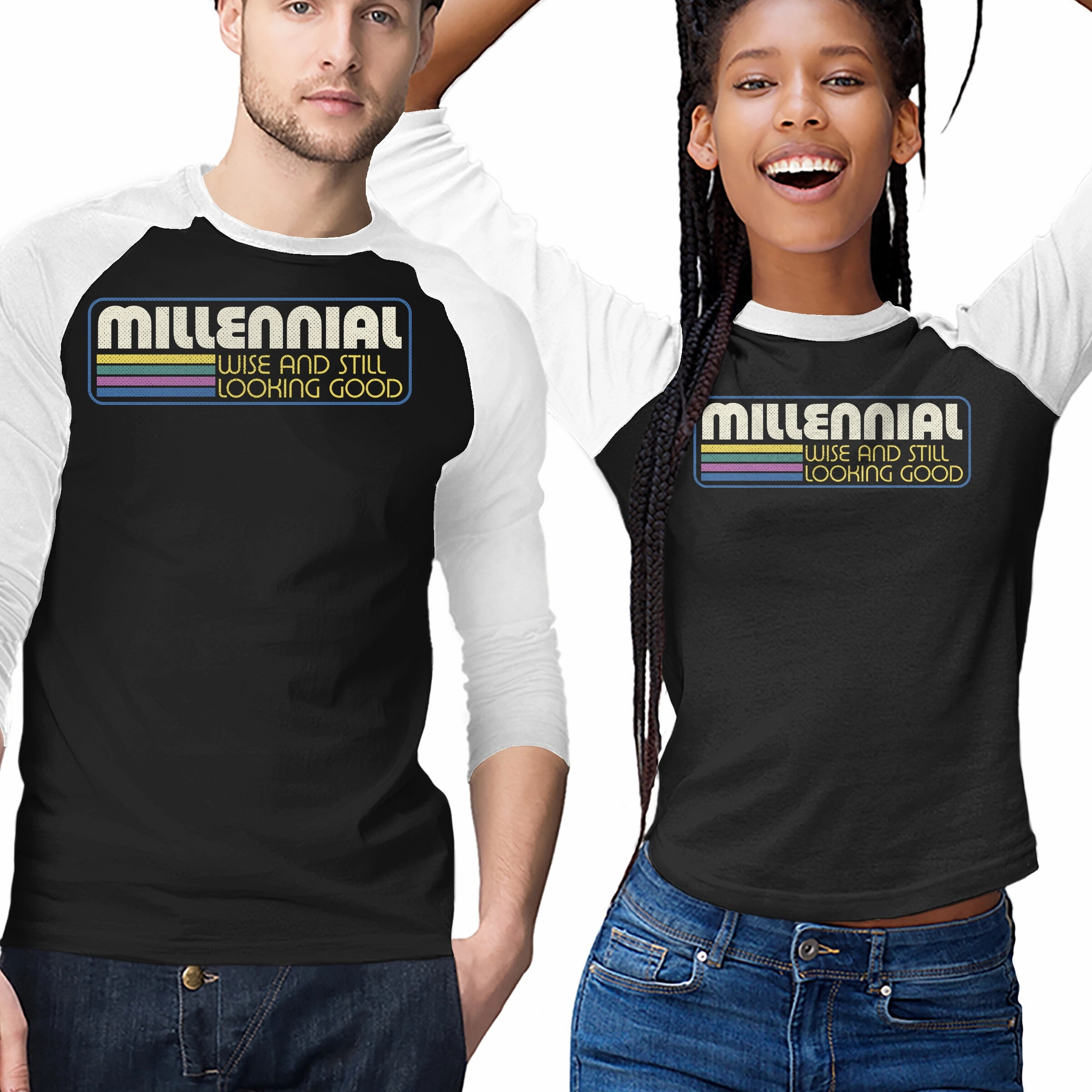 Millennial Vintage Quote hypoallergenic MoistureWicking Technology
