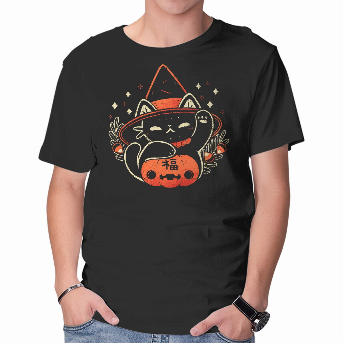 Halloween Maneki Neko NeutralTonesCollection