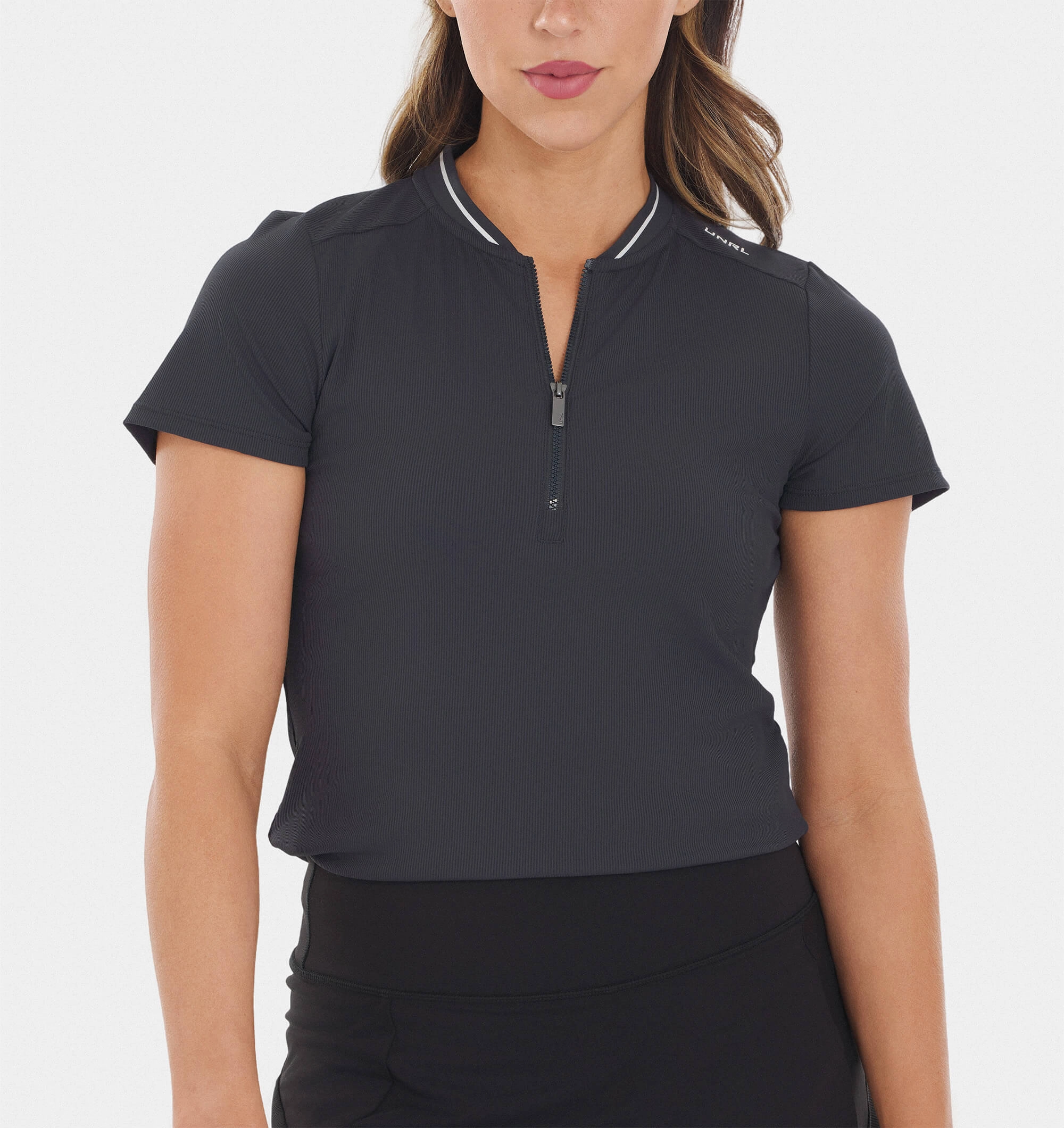 Amelia Short Sleeve Polo Autumn coziness Universal Silhouette