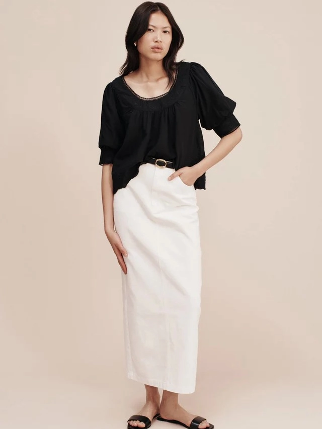 Mylah Top LightweightMaterial TwillWeave