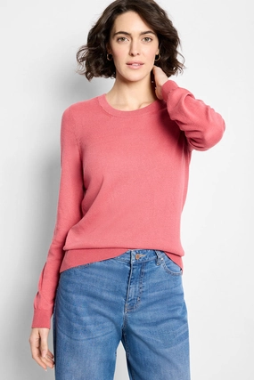 Casual Wear Fit NIC ZOE Pure Cotton Crewneck Sweater
